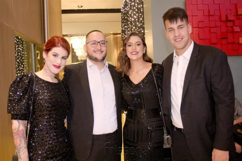 Ana Clara Felix, Arthur Carleiau, Vitoria Falcão e Lucas Felix