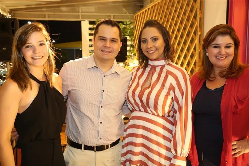Andressa Menezes, Bruno Sampaio, Bruna Verçosa e Adriana Aldigueri