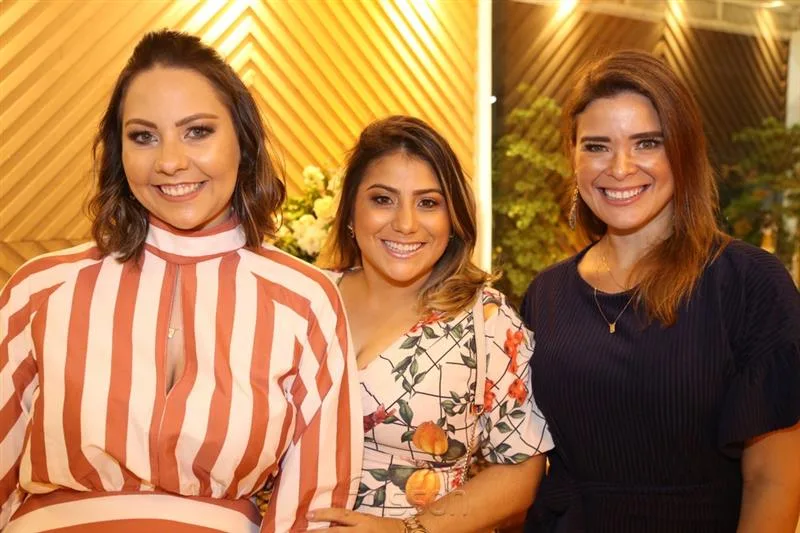 Bruna Verçosa, Natalia Teixeira e Isabelle Lunguinho