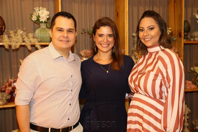 Bruno Sampaio, Isabelle Lunguinho e Bruna Verçosa