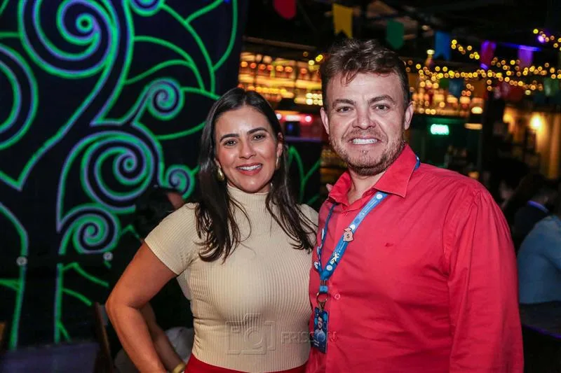 Karla Figueiredo e Marcel Garcia