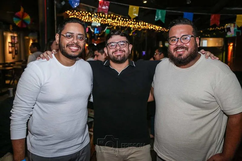 Luan Viana, Matheus Fontenelle e Thiago Alves