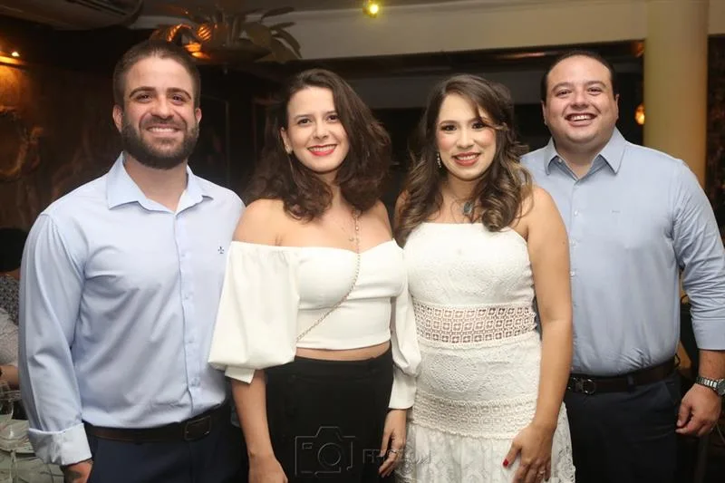 Daniel Falcão, Debora Coutinho, Maria Alice Pinheiro e Roberto Lincon Jr