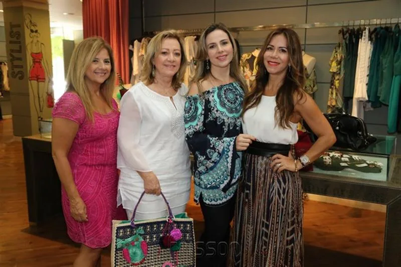 Beth Pinto, Tânia Teixeira, Suyane Dias Branco e Sakie Brookes