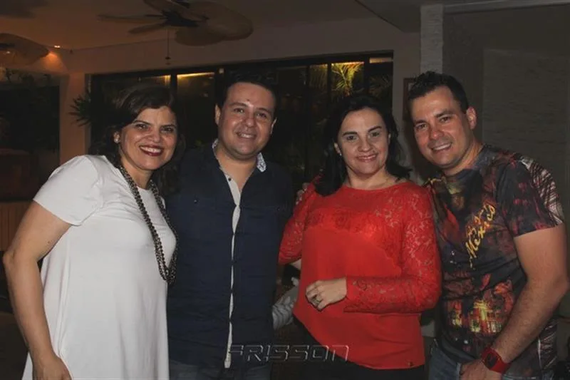 Adriana Damasceno, Neudo Jr, Flora Lima e Miguel Dias Filho
