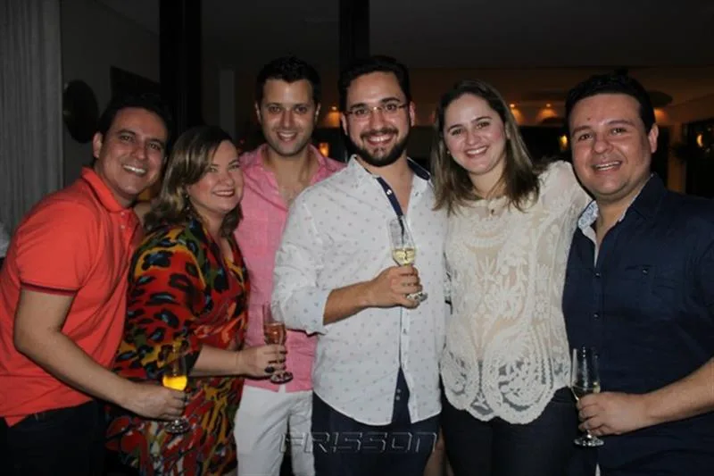 Alisson Rodrigues, Briane de Castro, Daniel Eleuterio, Marcelo Maranhão, Laura Mota e Neudo Jr.