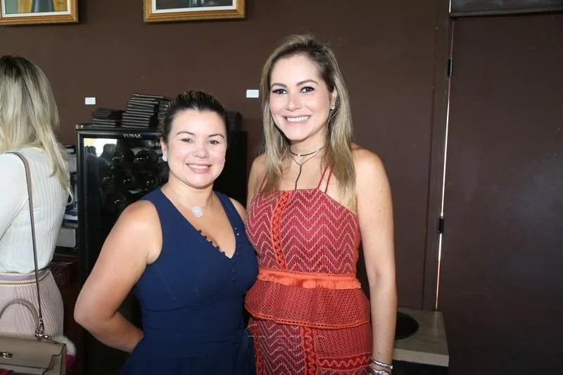Leiliane Gomes e Talyzie Mihaliuc