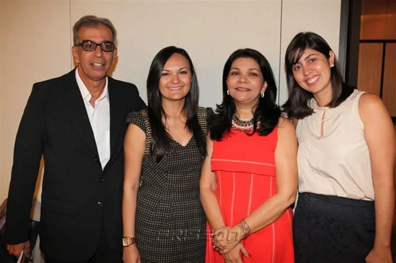 Airton Cabral, Marlene Castelo Branco, Celina Castro Alves e Milena Auip