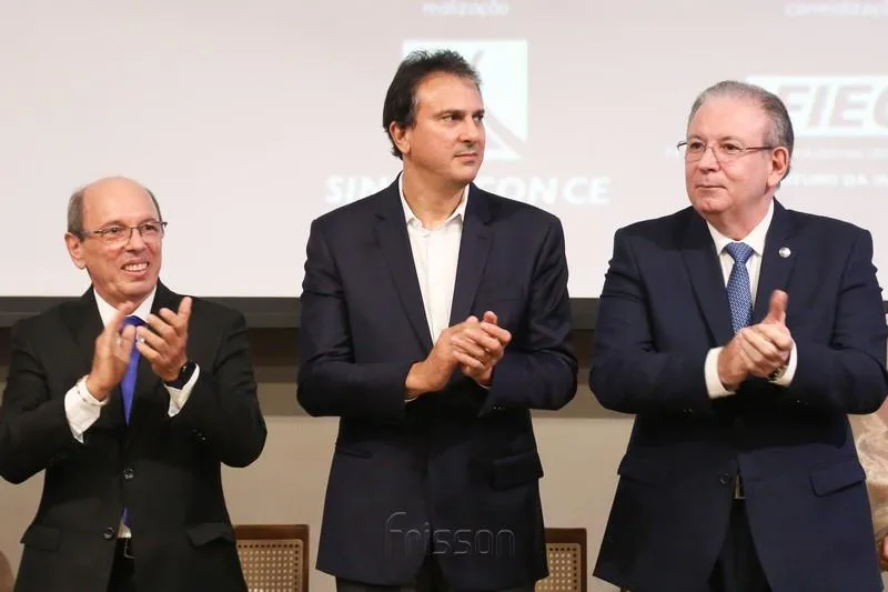 André Montenegro, Camilo Santana e Ricardo Cavalcante