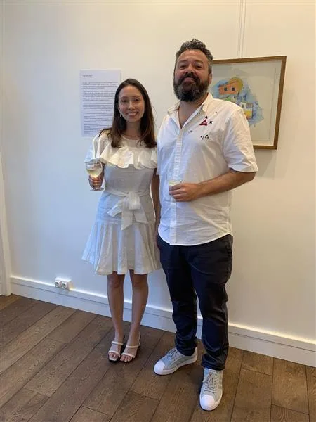 Marília e Henrique Viudez