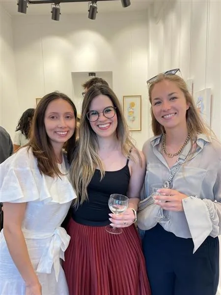Marilia Cidrão, Fernanda Faria e Valentina Stadler