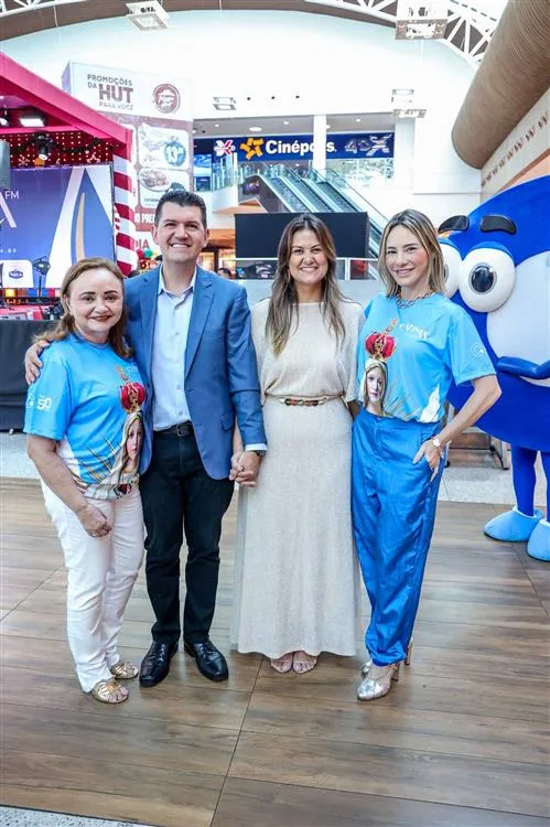 Eliane Novaes, Ronaldo, Andressa Martins e Gaída Dias
