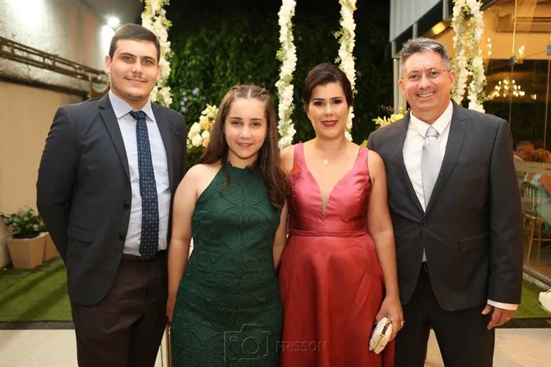Ari Jose Pinheiro, Ariadini Fontelles, Luciana e Ari Jose Pinheiro
