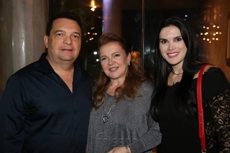 Artur Cavalcante, Claudia Rebouças e Kelly Cavalcante