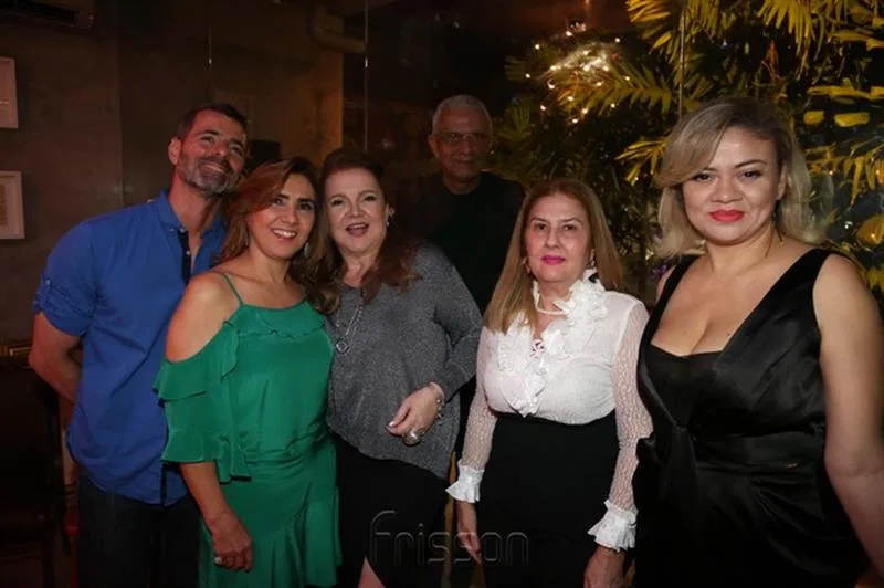 Azis Ary, Austacia Costa, Claudia Rebouças, Angela Aragão e Paula Picanço