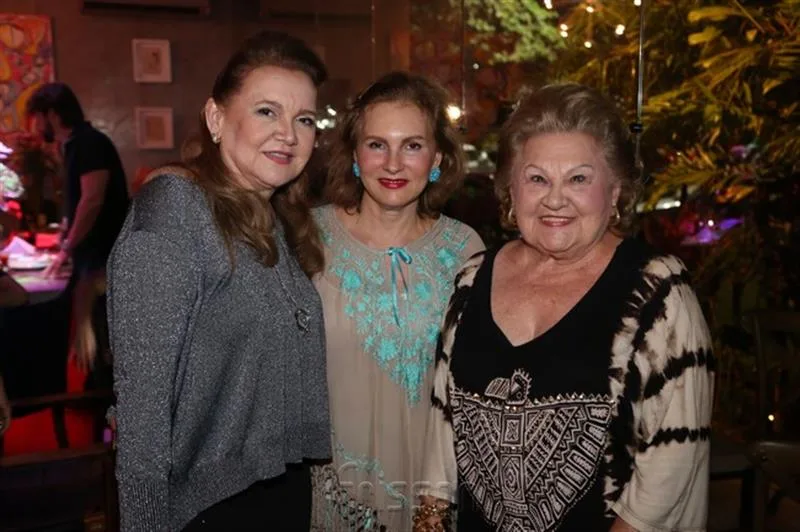 Claudia Rebouças, Renata Jereissati e Ivone Rebouças