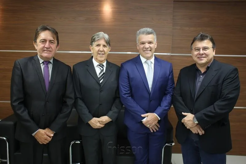 Adail Junior, Ângelo Oliva, Ferruccio Feitosa e Robinson de Castro