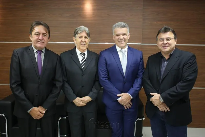 Adail Junior, Ângelo Oliva, Ferruccio Feitosa e Robinson de Castro