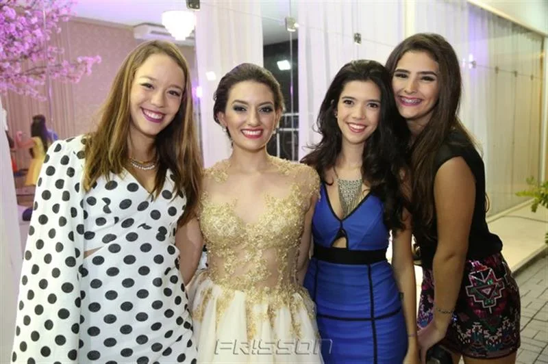 Beatriz Maia, Isabela Freire, Mariana Bastos e Livia Araújo