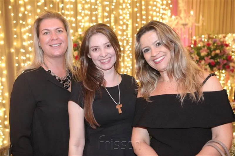 Andrea Freire, Keyla Lemos e Margareth Bombonatti