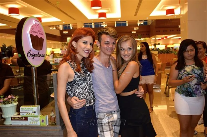 Jéssica Castro, Fabiano Aragão e Gabi Lopes