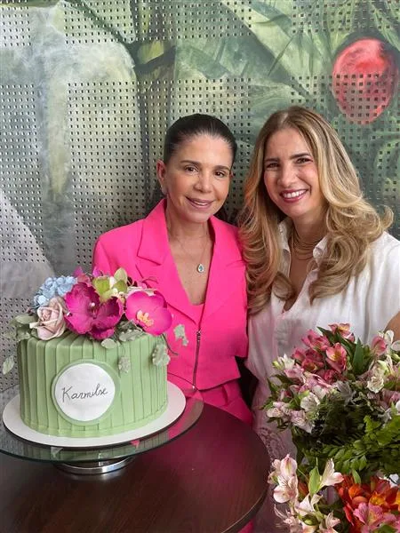Maria Lúcia Negrão e Karmilse Marinho