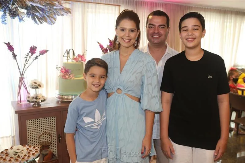 Arthur Tavares, Giovana, Rodrigo Pimentel e Breno Tavares
