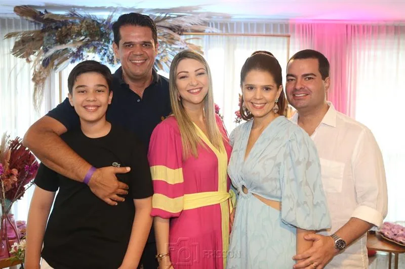 Breno Filho, Breno, Ana Tavares, Giovana e Rodrigo Pimentel