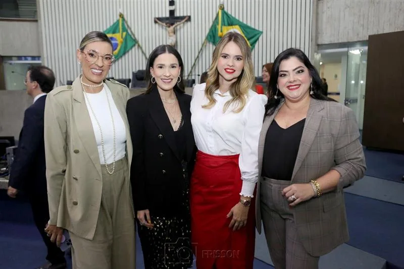 Bárbara Palomares, Giuliana Botelho, Lívia Mota e Viviane Almada