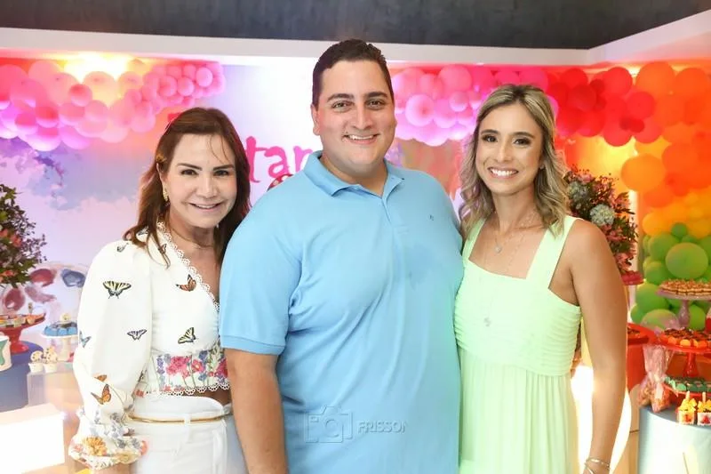 Ana Luiza, Thiago e Tatiana Barreira