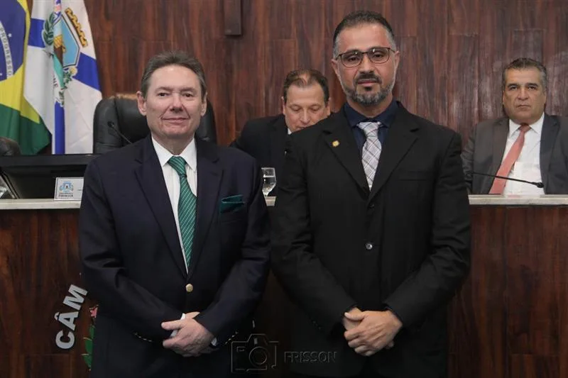 Ivens Dias Branco e Luciano Girão