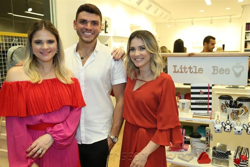 Carol Ciarlini, Fernando Rodrigues e Lia Bastos
