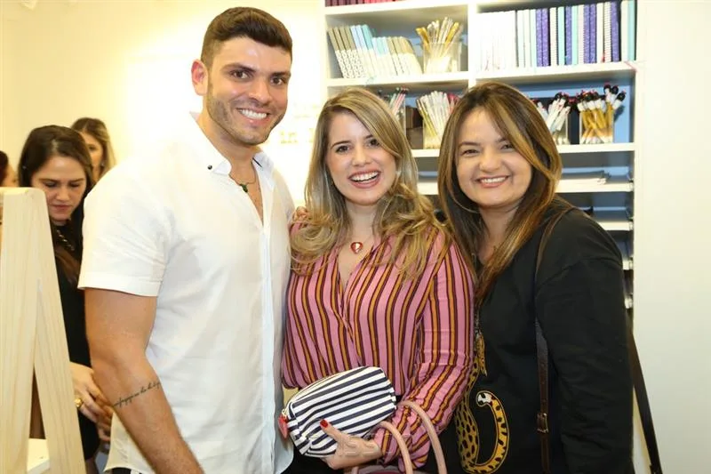 Fernando Rodrigues, Renata Verçosa e Gigi Passos