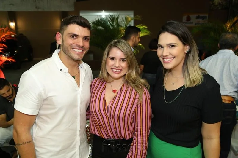 Fernando Rodrigues, Renata Verçosa e Maina Jorge
