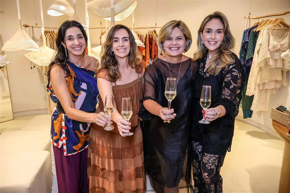 Catarina Cavalcante, Daniella Cruz, Juliana Rolim e Mariella Pompeu