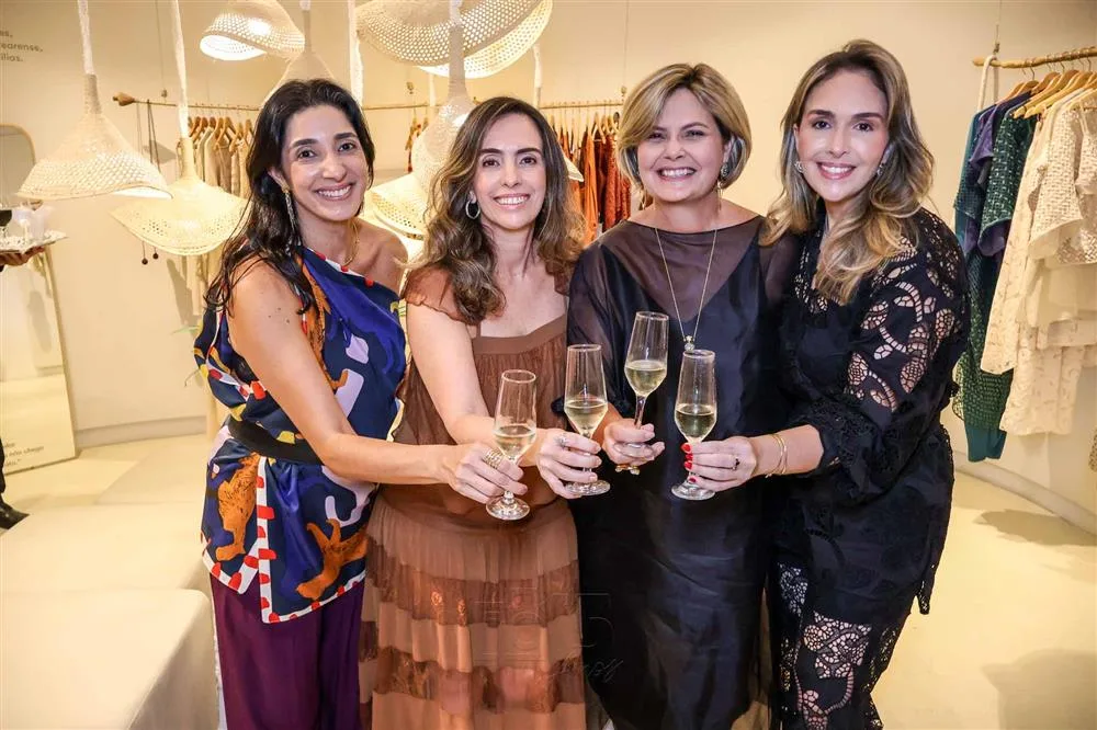 Catarina Cavalcante, Daniella Cruz, Juliana Rolim e Mariella Pompeu