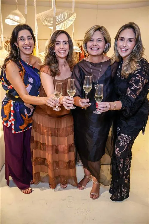 Catarina Cavalcante, Daniella Cruz, Juliana Rolim e Mariella Pompeu