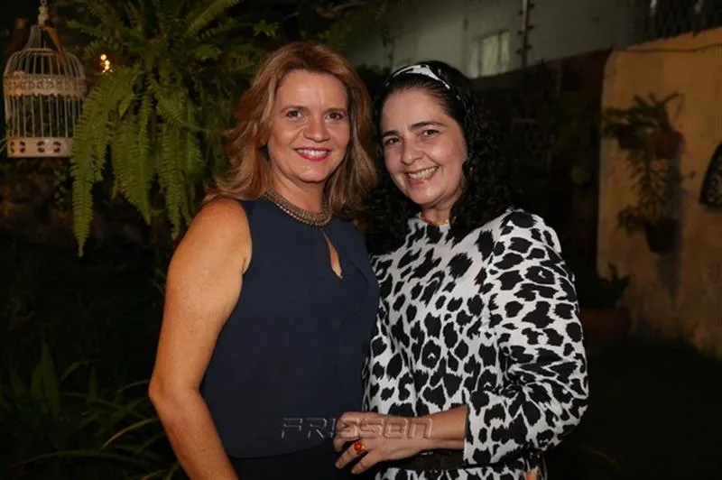 Geni Correia Lima e Giana Studart