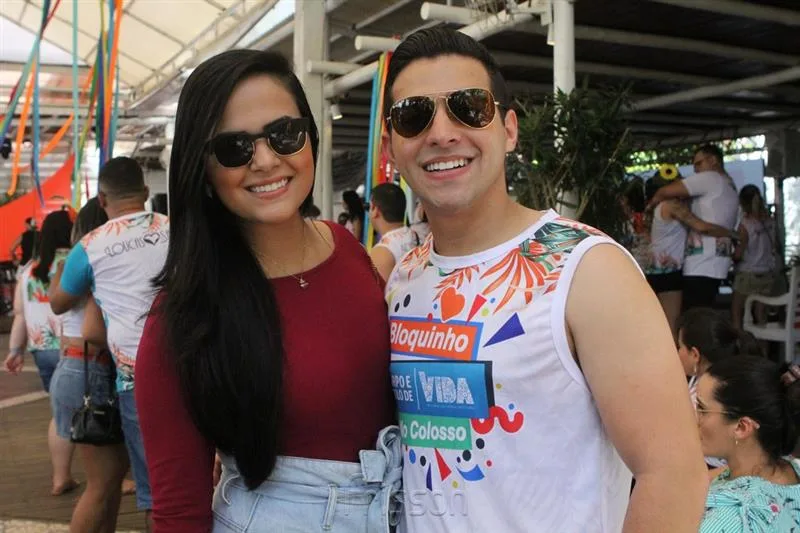 Alicia César e Felipe Sombra