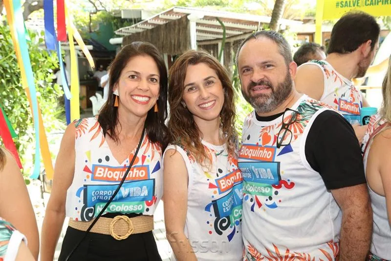 Cibelle Parreiras, Mariana Rocha e Wilson Maia