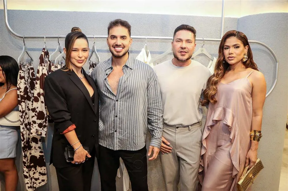 Amanda Holanda, Rodrigo Silva, Elias Bernardo e Thais Leia