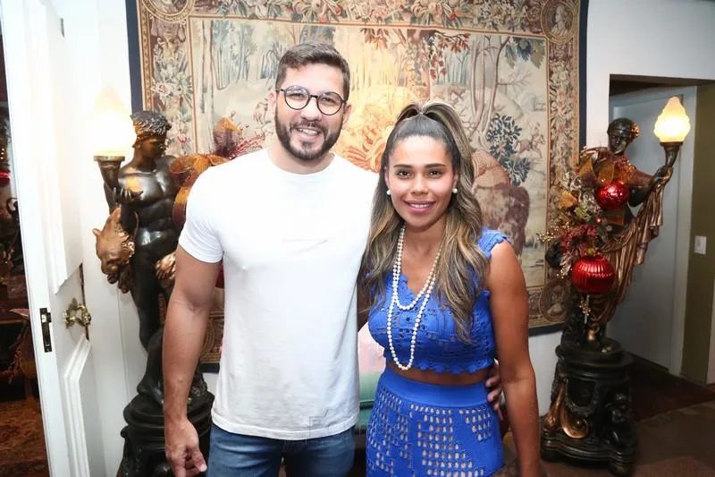 Abílio Diniz e Thaís Souza