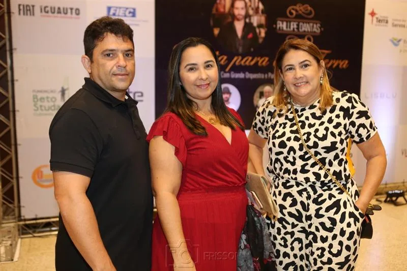 André Cavalcante, Sandra Carvalho e Adriana Pedrosa