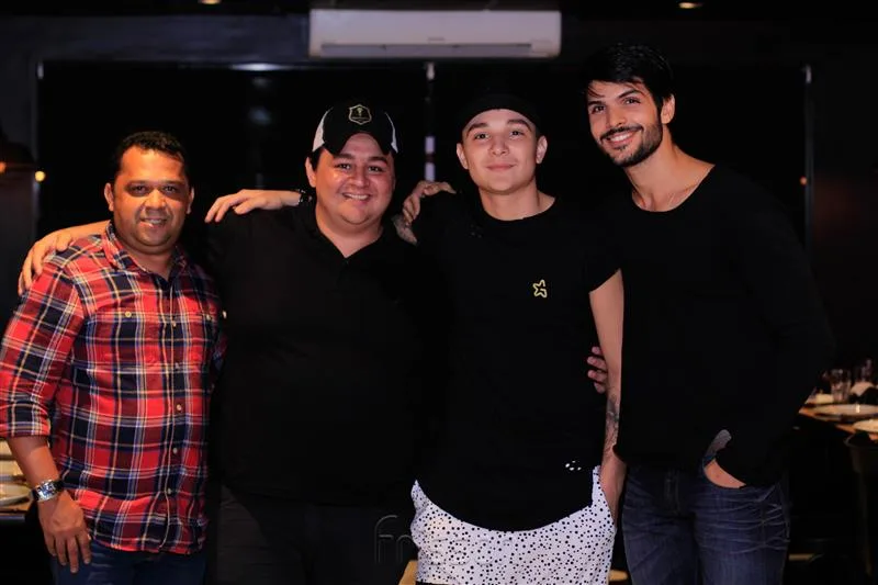 Carlos Alberto Teixeira, Marcelo Pimentel, Mc Gui e Lucas Fernandes