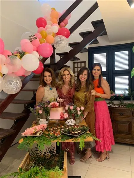 Márcia Andrea, Germana Wanderley, Martinha Assunção e Lorena Pouchain