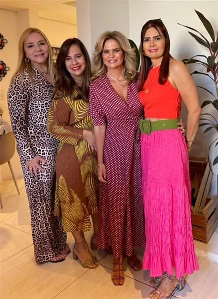 Sandra Fujita, Martinha Assunção, Germana Wanderley e Lorena Pouchain