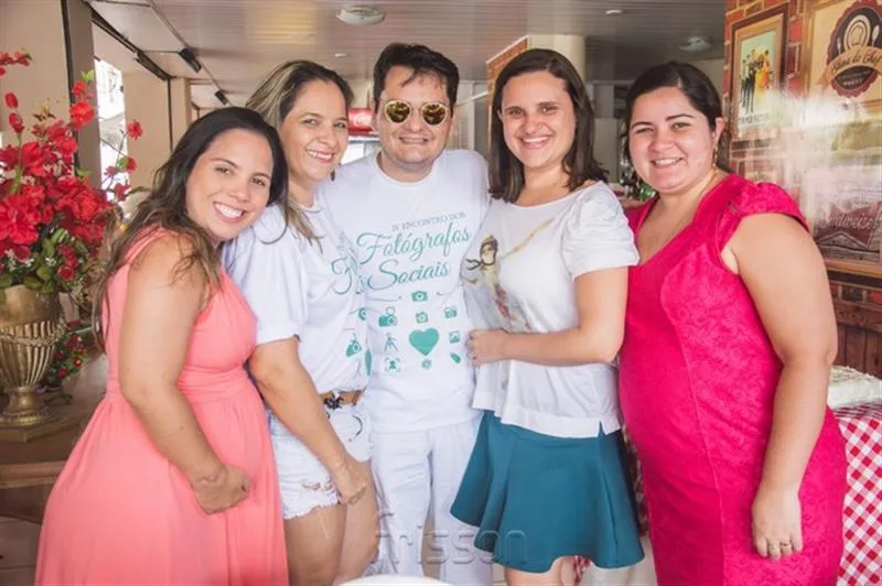 Barbara Paz, Jocy Jinkings, Ricardo Alencar, Leticia Ribeiro e Lidu Figueiredo