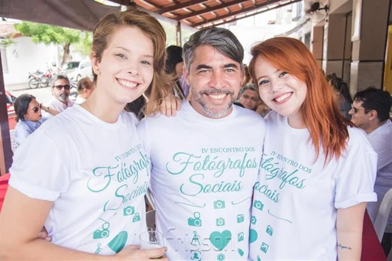 Bia Bley, Rogerio Lima e Paulinha Vasconcelos