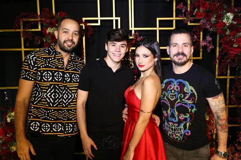 Igor Brito, Lucca Moraes, Sofia Valim e Miguel Filho