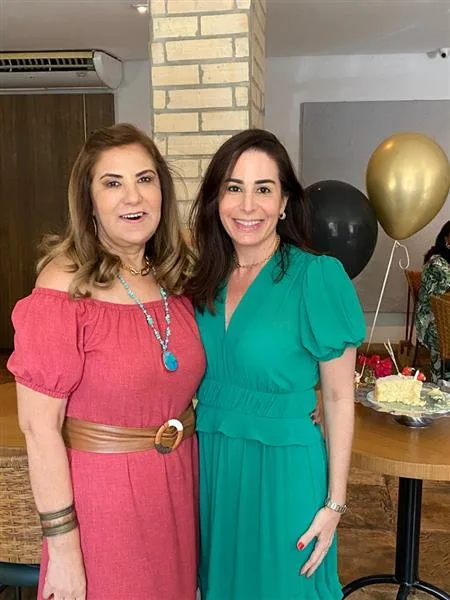 Jória Araripe e Anice de Castro